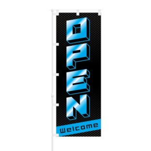 のぼり 【 OPEN Welcome 】 NOB-RD0047